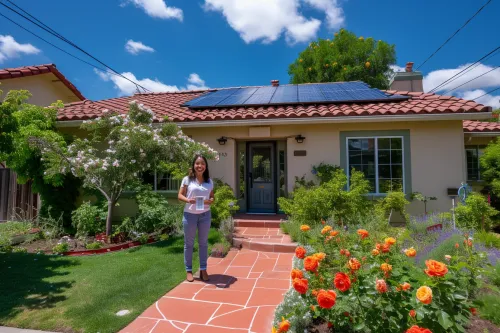 Installation de panneaux solaires sur toiture résidentielle pour optimiser la rentabilité énergétique en France