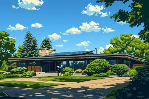 Monitoring en temps réel des performances solaires avec indicateurs de rendement et courbes d'optimisation énergétique